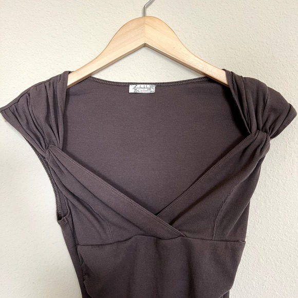 Intimately Free People Brown Bodysuit Sz Medium - Picture 4 of 7